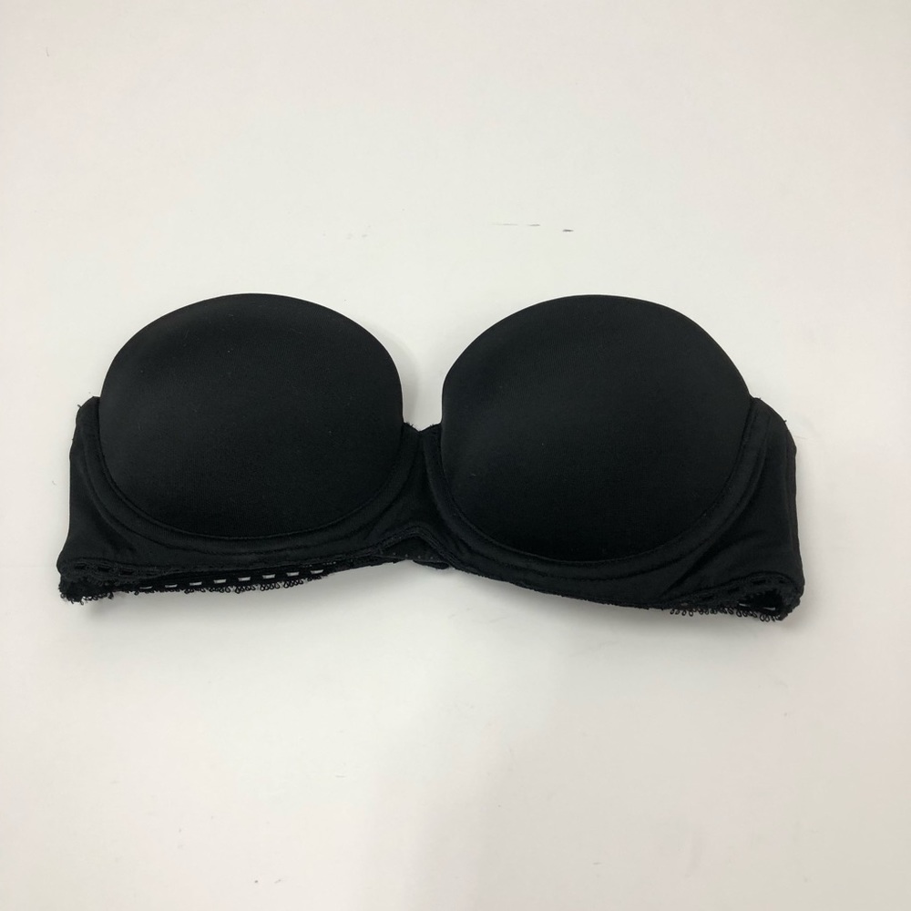 Calvin Klein Black Strapless Push Up Bra 32B